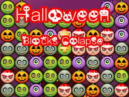Mchezo Halloween Block Collapse online