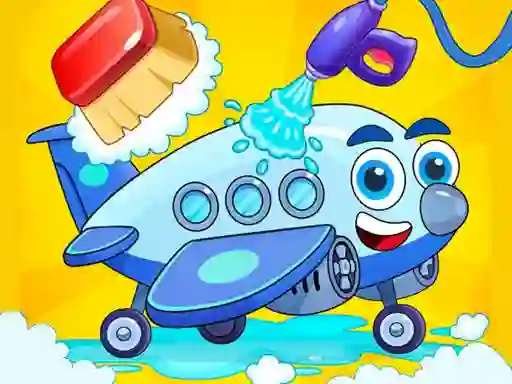 Mchezo Airplane Wash online