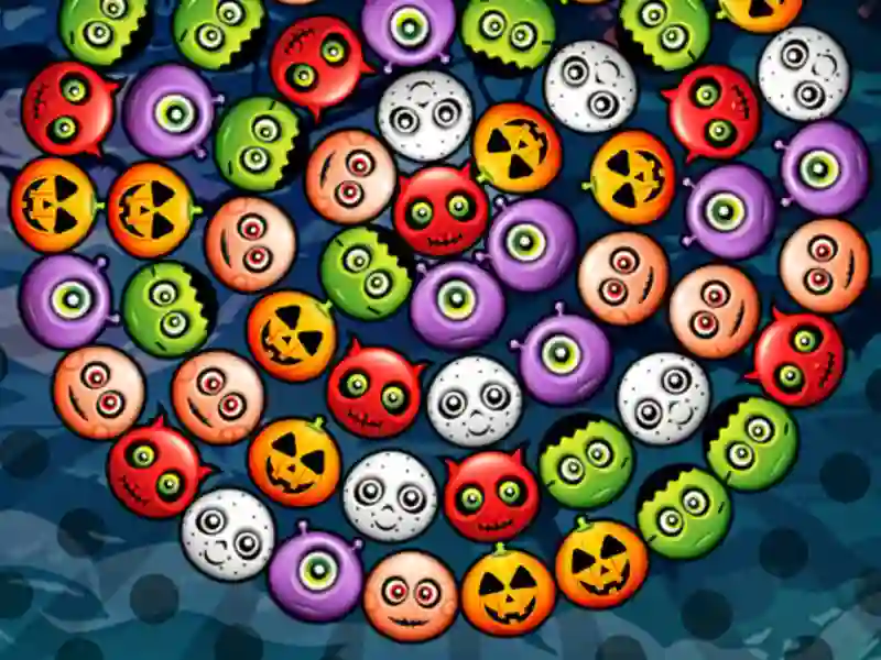 Mchezo Bubble Wheel Halloween online