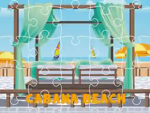 Mchezo Cabana Beach Jigsaw online