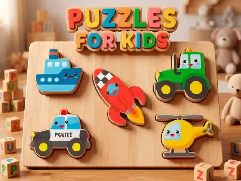 Mchezo Puzzles For Kids online