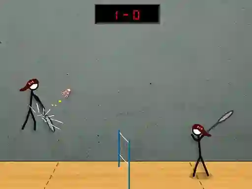 Mchezo Stick Figure Badminton 2 online