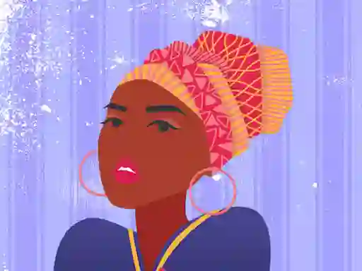 Mchezo African Princess Jigsaw online