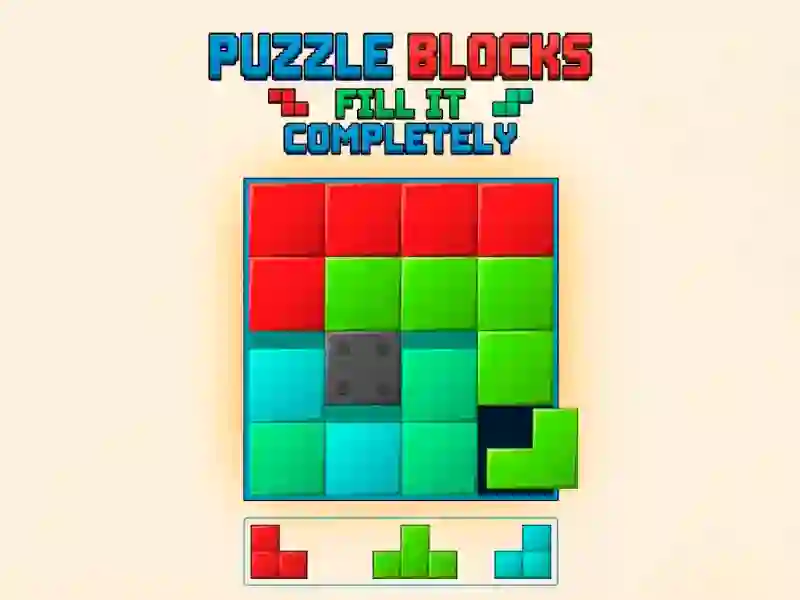 Mchezo Puzzle Blocks: Fill It Completely online