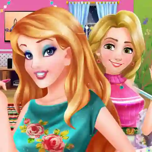 Mchezo Fun Girls Night online