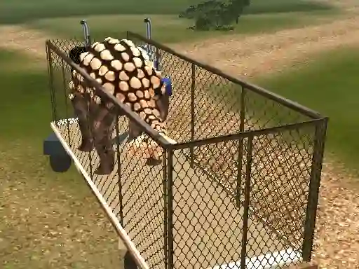 Mchezo Dino Truck Transport online