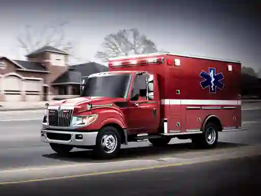 Mchezo Ambulance Slide online