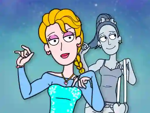 Mchezo Crazy Professor Princess Maker online