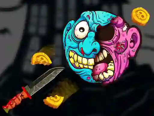 Mchezo Knife Hit Horror II online