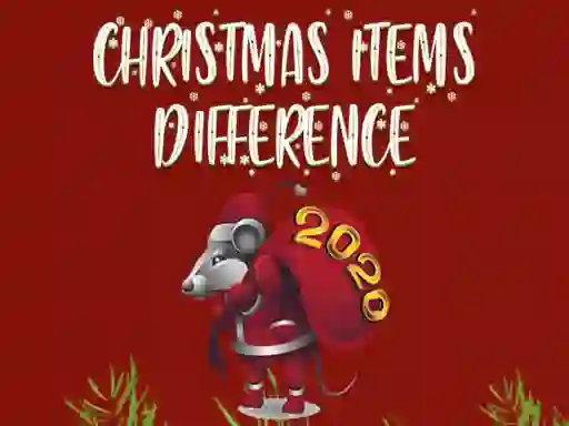 Mchezo Christmas Items Differences online