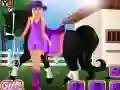 Mchezo Barbie goes Horse Riding online