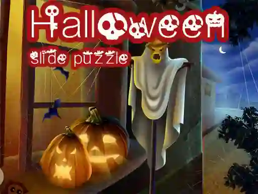 Mchezo Halloween Slide Puzzle online