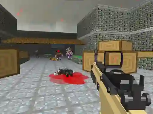 Mchezo Pixel Apocalypse Shooting Zombie Garden online