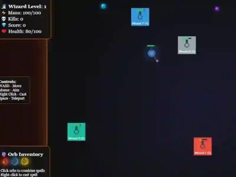 Mchezo Spell Caster Io online