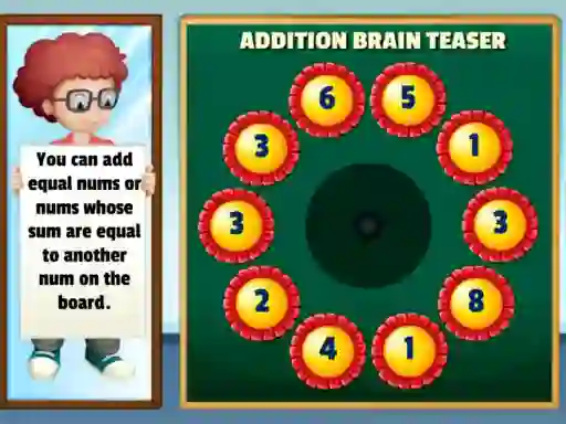 Mchezo Addition brain teaser online