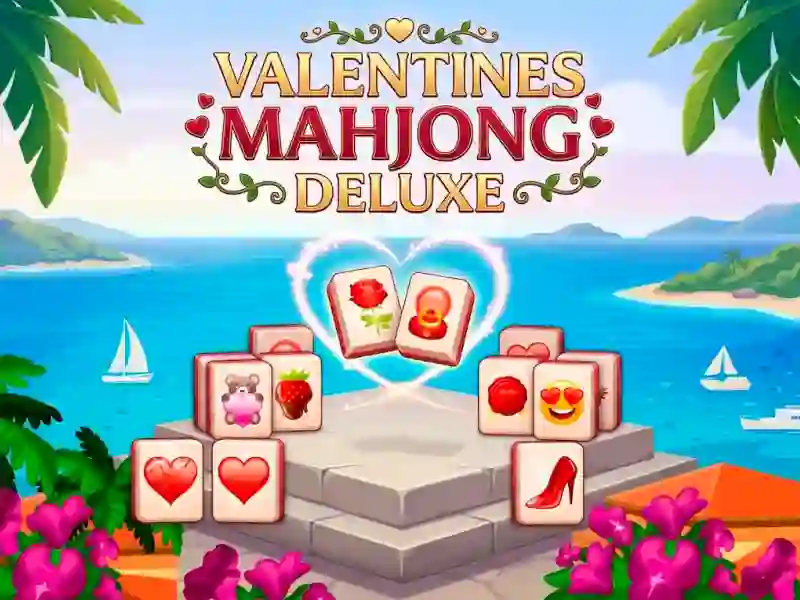 Mchezo Valentines Mahjong Deluxe online