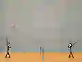 Mchezo Stick Figure Badminton online