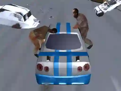 Mchezo Car vs Zombies online