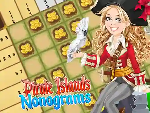 Mchezo Pirate Islands Nonograms online