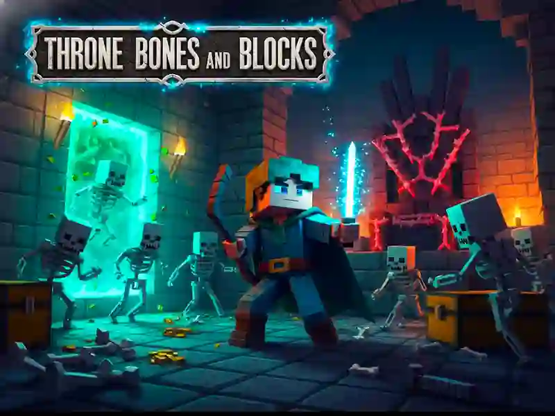 Mchezo Throne Bones And Blocks online