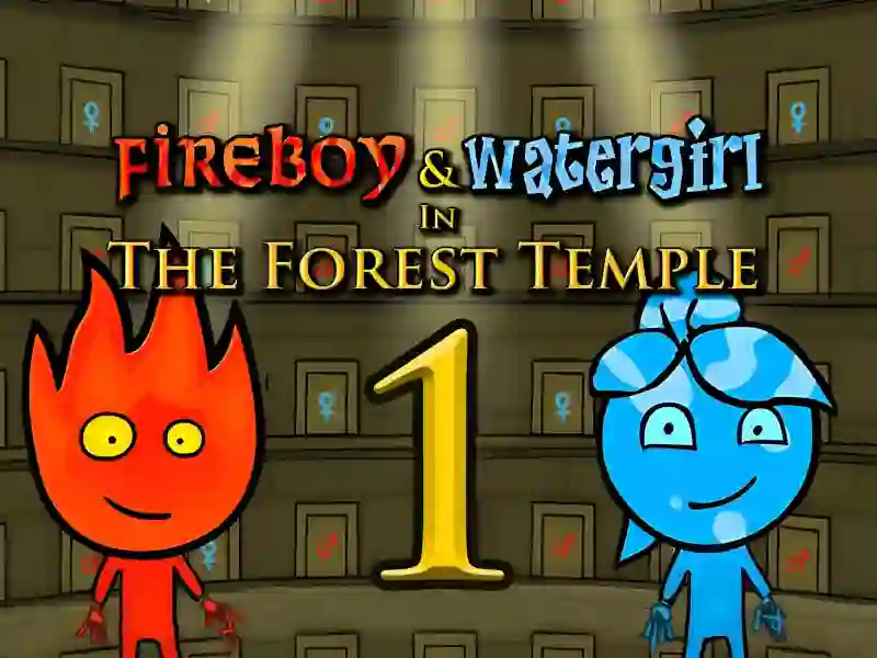 Mchezo Fireboy & Watergirl In The Forest Temple online