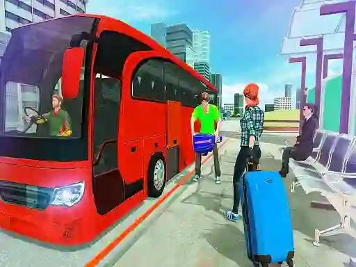 Mchezo My City Bus Driver Simulator Passenger Transport online