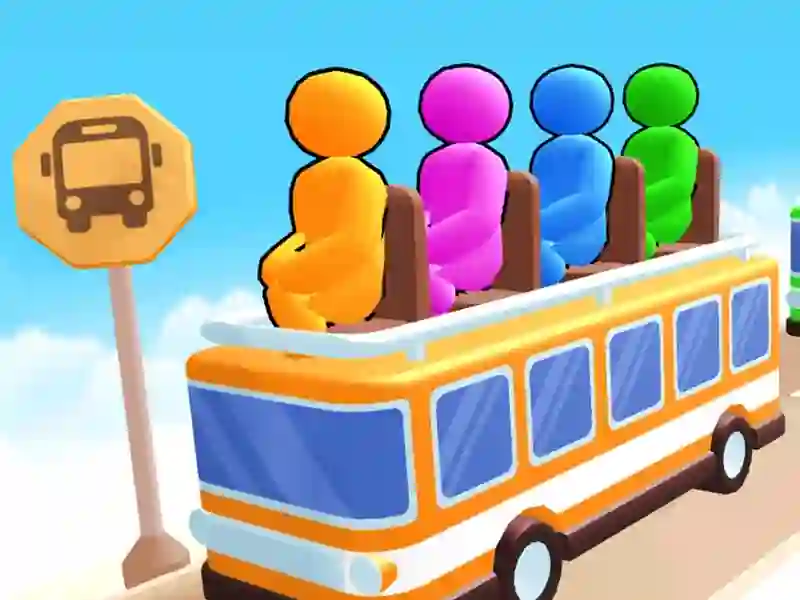 Mchezo Bus Stop Color Jam online