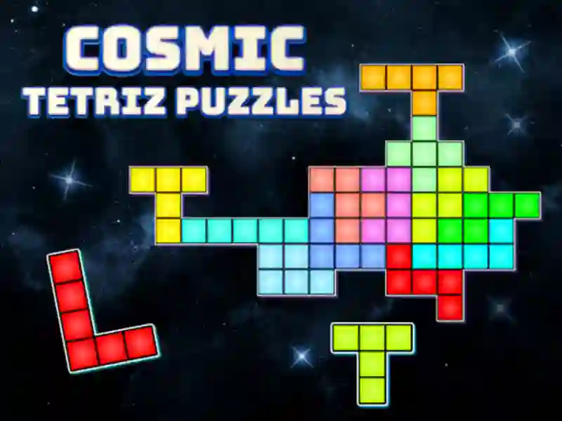 Mchezo Cosmic Tetriz Puzzles online