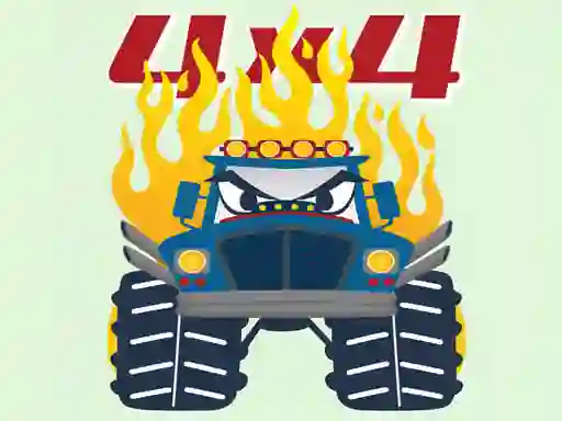 Mchezo Monster Trucks Coloring Pages online
