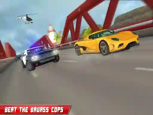 Mchezo Grand Police Car Chase Drive Racing online