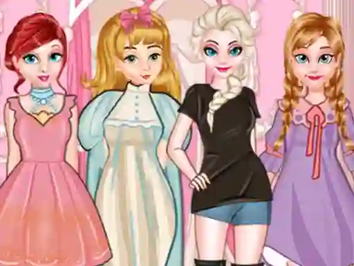 Mchezo Princess Paper Doll Style online