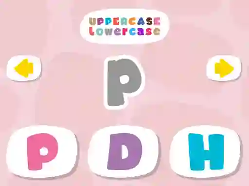 Mchezo Uppercase Lowercase online
