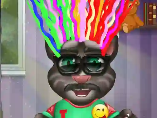 Mchezo Baby Talking Tom Hair Salon online