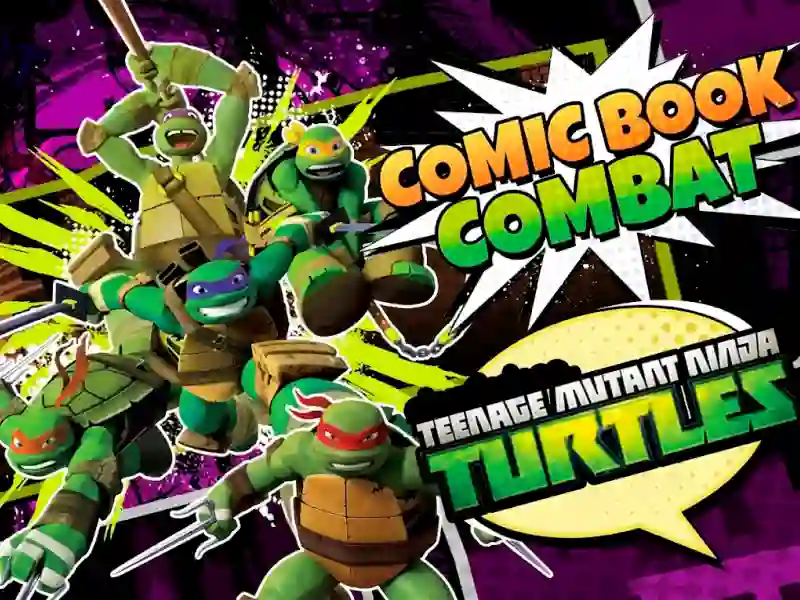 Mchezo Teenage Mutant Ninja Turtles Comic book Combat online
