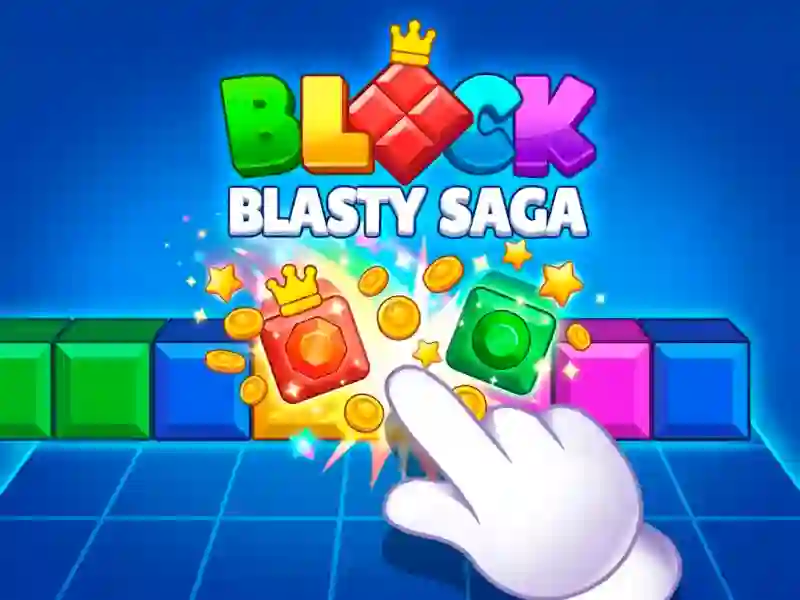 Mchezo Block Blasty Saga online