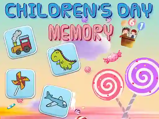 Mchezo Children's Day Memory online