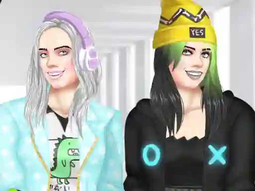 Mchezo Billie Eilish Makeover online