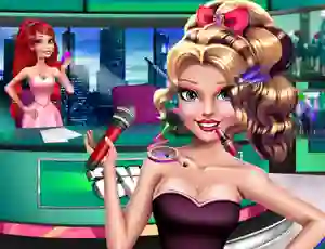 Mchezo Breaking News With Blondie online