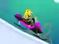 Mchezo Sponge Bob Sled Ride online