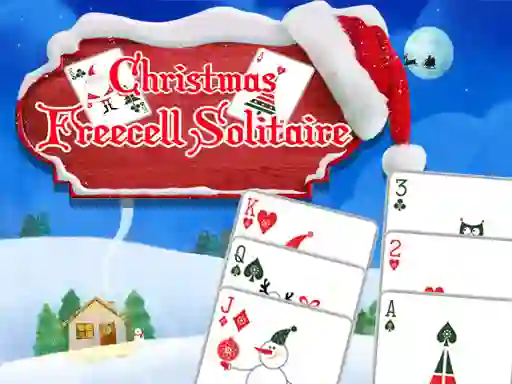 Mchezo Freecell Christmas Solitaire online