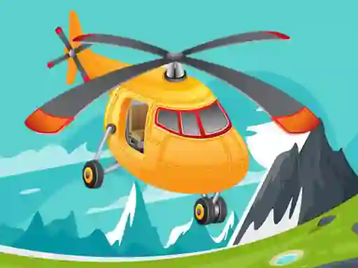 Mchezo Helicopter Jigsaw online