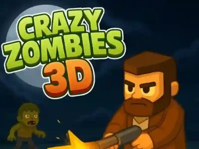 Mchezo Crazy Zombies 3D online