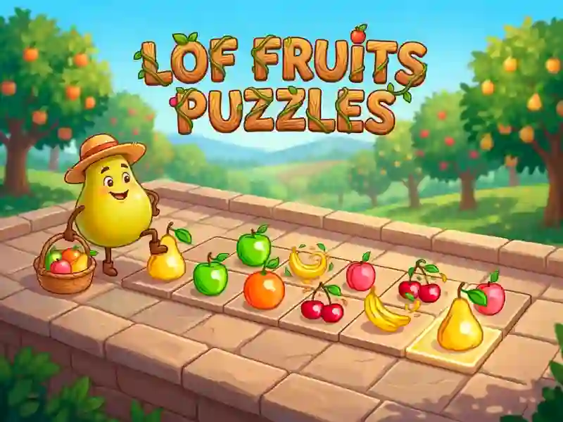 Mchezo Lof Fruits Puzzles online