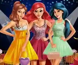 Mchezo Princesses Prom Night online