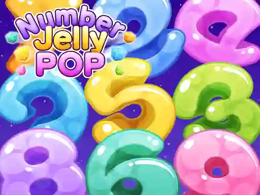 Mchezo Number Jelly Pop online