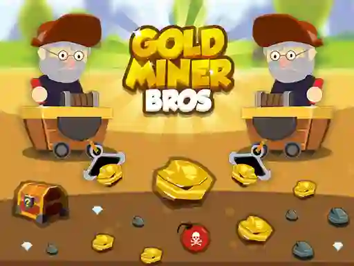 Mchezo Gold Miner Bros online