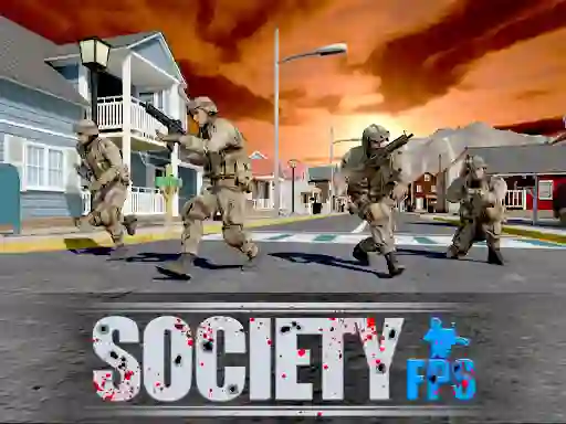 Mchezo Society FPS online