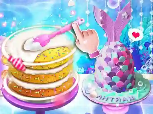 Mchezo Unicorn Chef Design Cake online