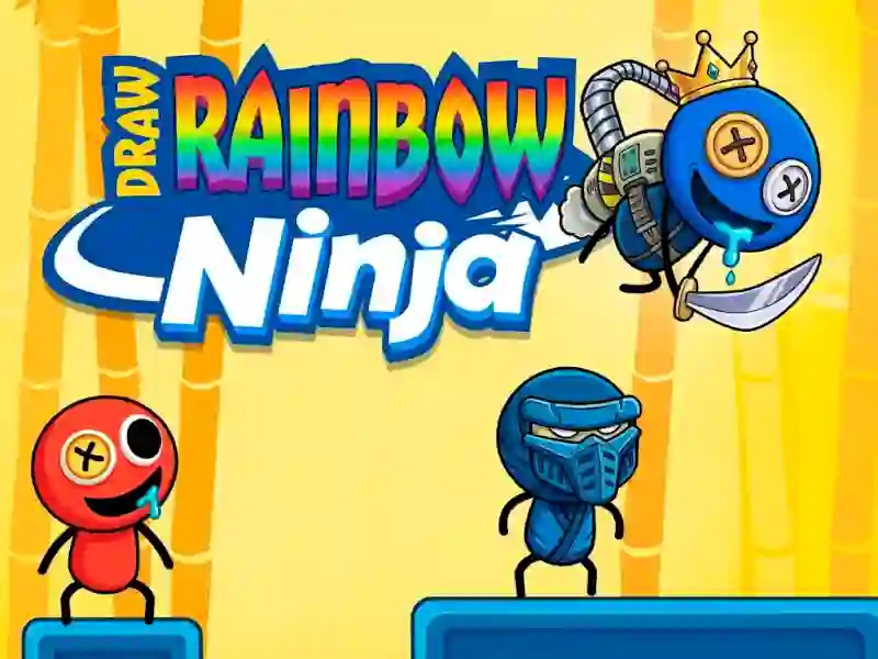 Mchezo Draw Rainbow Ninja online