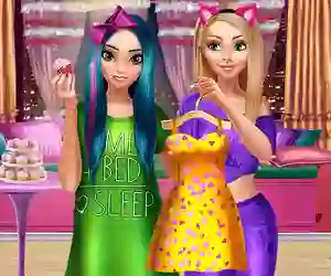 Mchezo BFFs PJ Party online